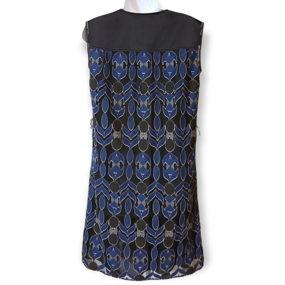 Tory Burch Silk Blend Harbor Sleeveless Dress